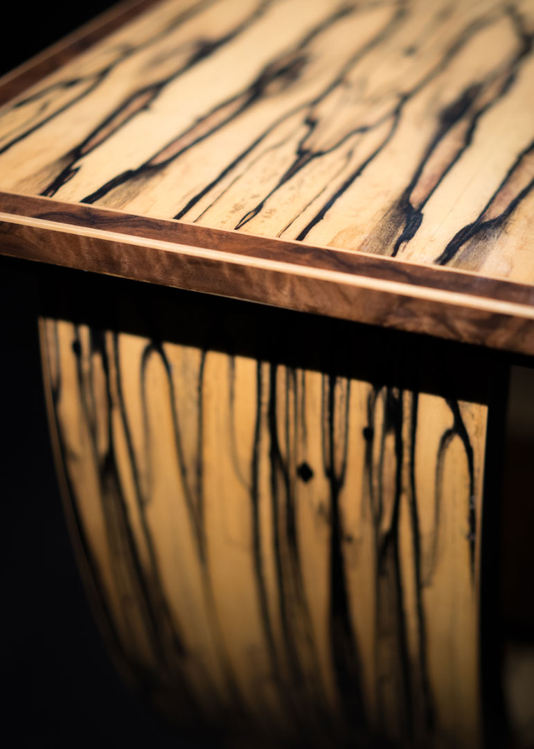 Excelsior White Ebony Side Edge Full